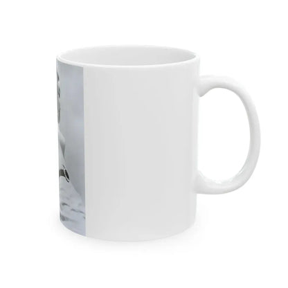 Joi Lansing #196 (Vintage Female Icon) White Coffee Mug - Go Mug Yourself