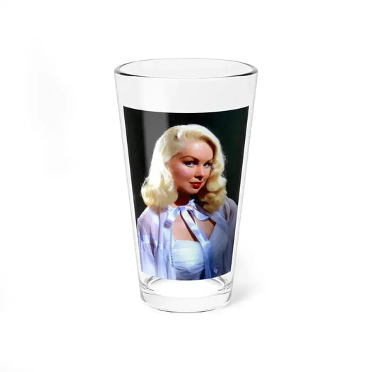 Joi Lansing #215 - 1 Color Portrait Photo from Hollywood In Kodachrome 1940-1949 Book (Vintage Female Icon) Pint Glass 16oz 16oz - Go Mug Yourself