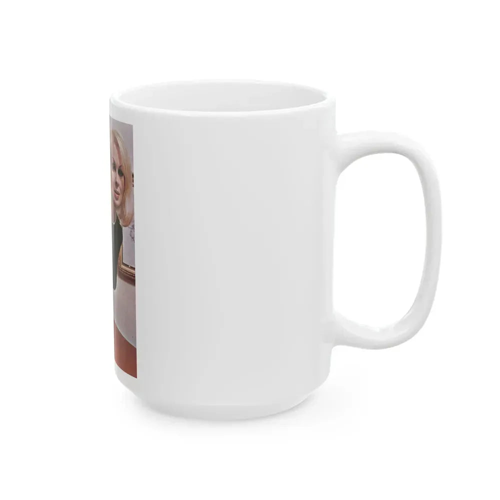 Joi Lansing #218 (Vintage Female Icon) White Coffee Mug - Go Mug Yourself