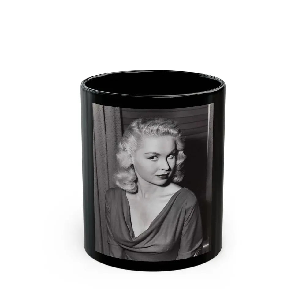 Joi Lansing #220 (Vintage Female Icon) Black Coffee Mug 11oz - Go Mug Yourself