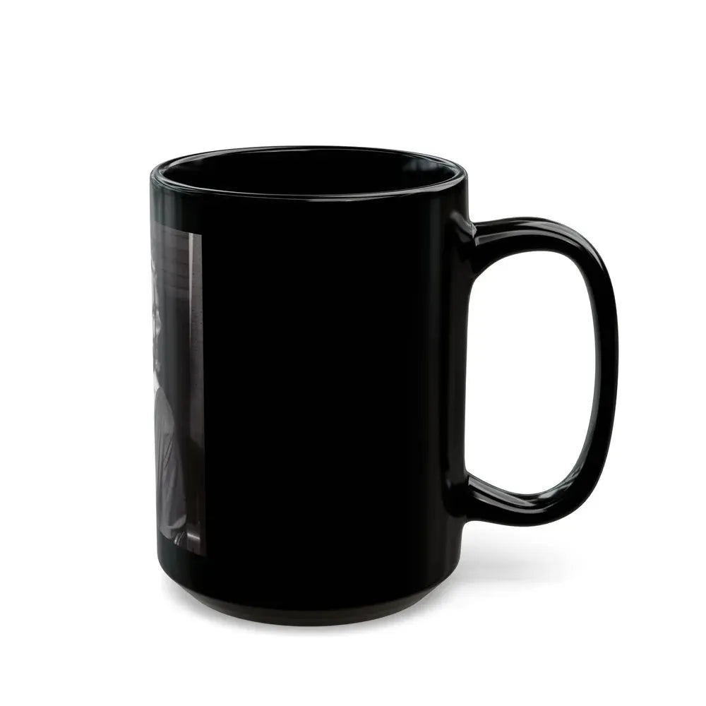 Joi Lansing #220 (Vintage Female Icon) Black Coffee Mug - Go Mug Yourself