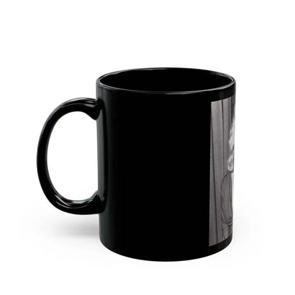 Joi Lansing #220 (Vintage Female Icon) Black Coffee Mug - Go Mug Yourself