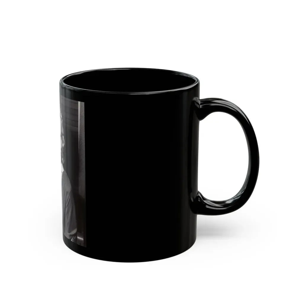 Joi Lansing #220 (Vintage Female Icon) Black Coffee Mug - Go Mug Yourself