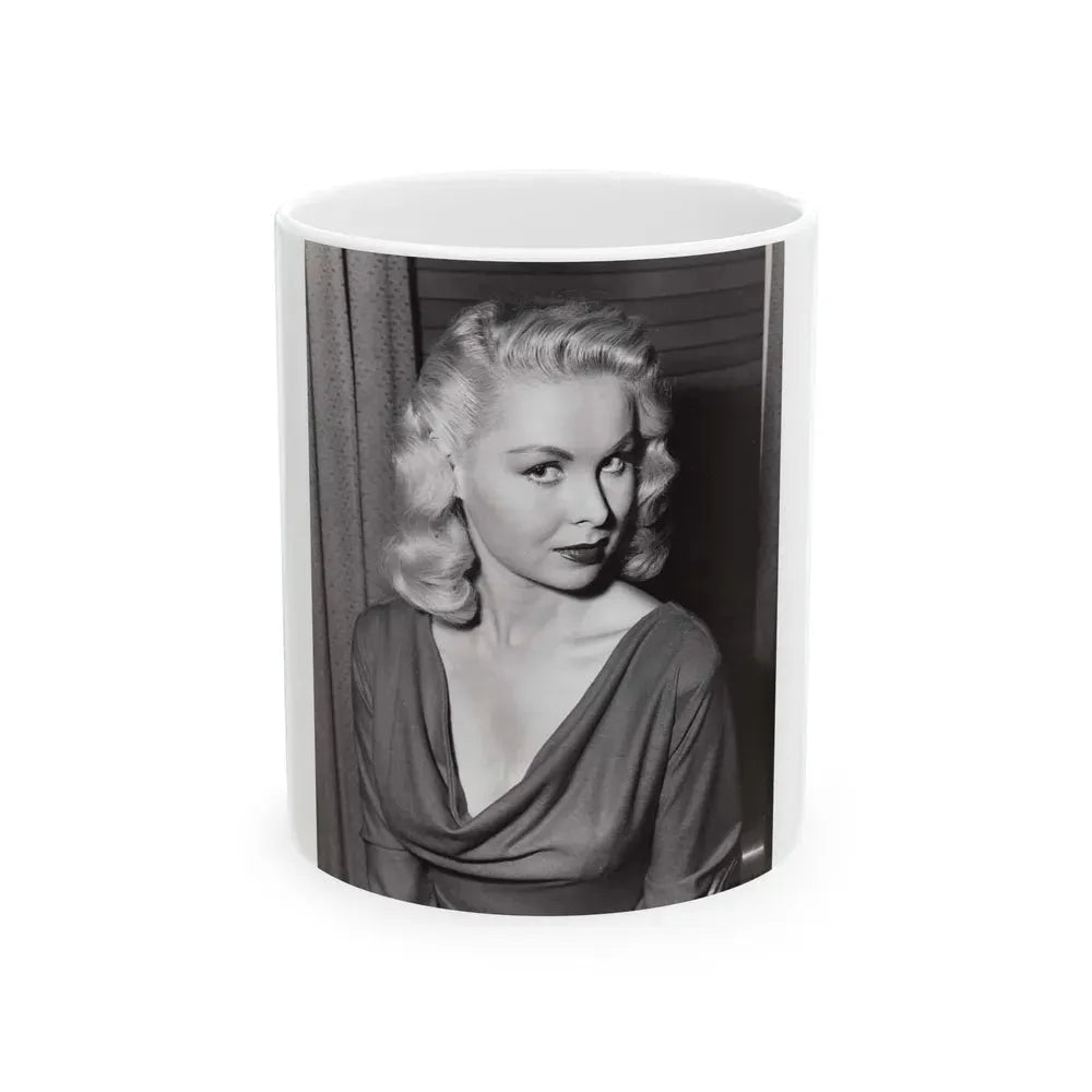 Joi Lansing #220 (Vintage Female Icon) White Coffee Mug 11oz - Go Mug Yourself