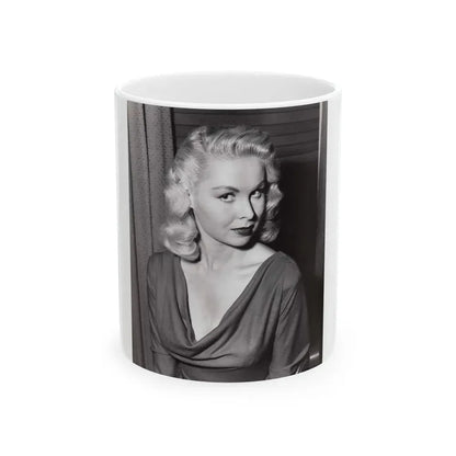 Joi Lansing #220 (Vintage Female Icon) White Coffee Mug 11oz - Go Mug Yourself