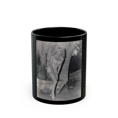 Joi Lansing #222 (Vintage Female Icon) Black Coffee Mug 11oz - Go Mug Yourself