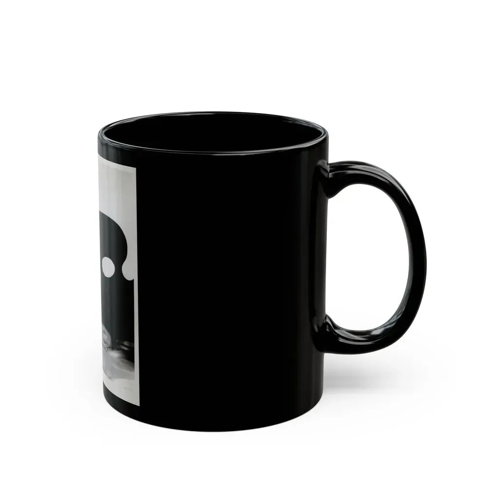 Joi Lansing #28 (Vintage Female Icon) Black Coffee Mug - Go Mug Yourself