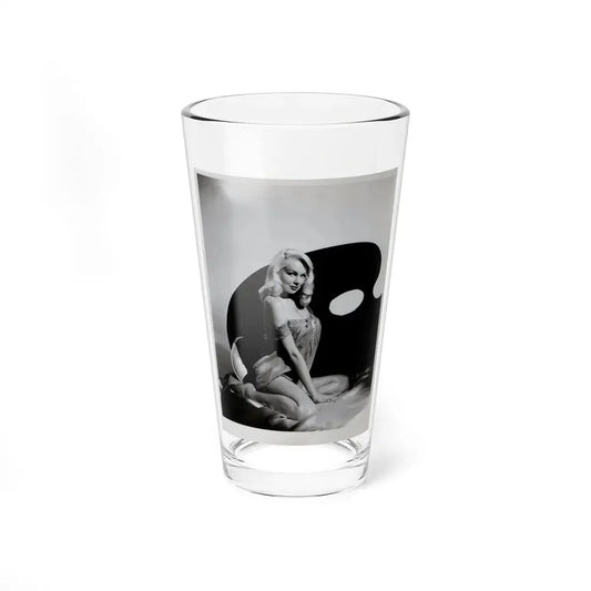 Joi Lansing #28 (Vintage Female Icon) Pint Glass 16oz 16oz - Go Mug Yourself