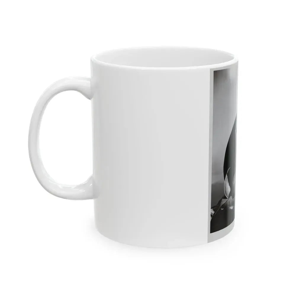 Joi Lansing #28 (Vintage Female Icon) White Coffee Mug - Go Mug Yourself