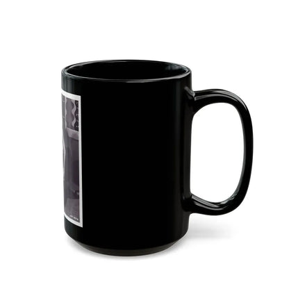Joi Lansing #30 (Vintage Female Icon) Black Coffee Mug - Go Mug Yourself