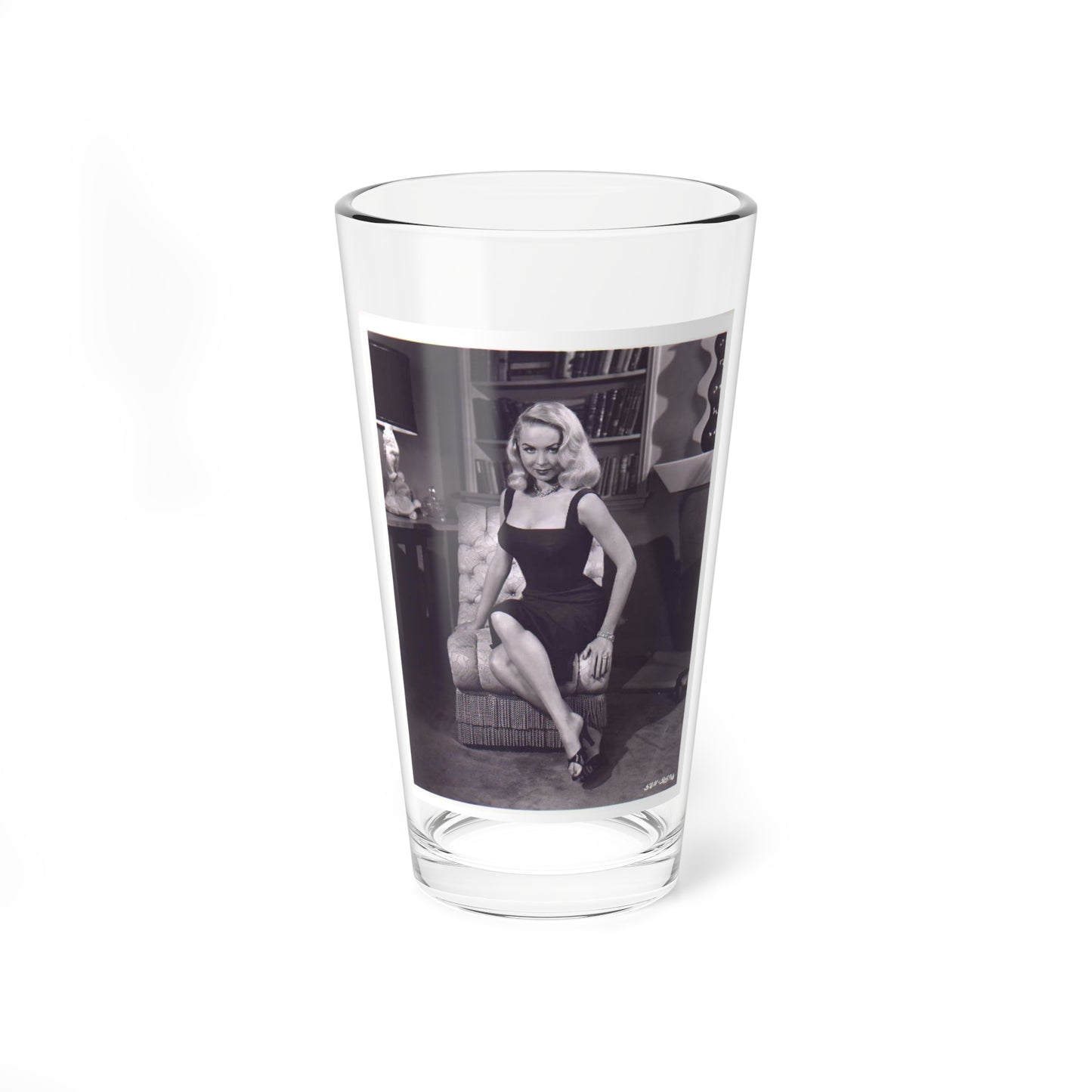 Joi Lansing #30 (Vintage Female Icon) Pint Glass 16oz-16oz-Go Mug Yourself