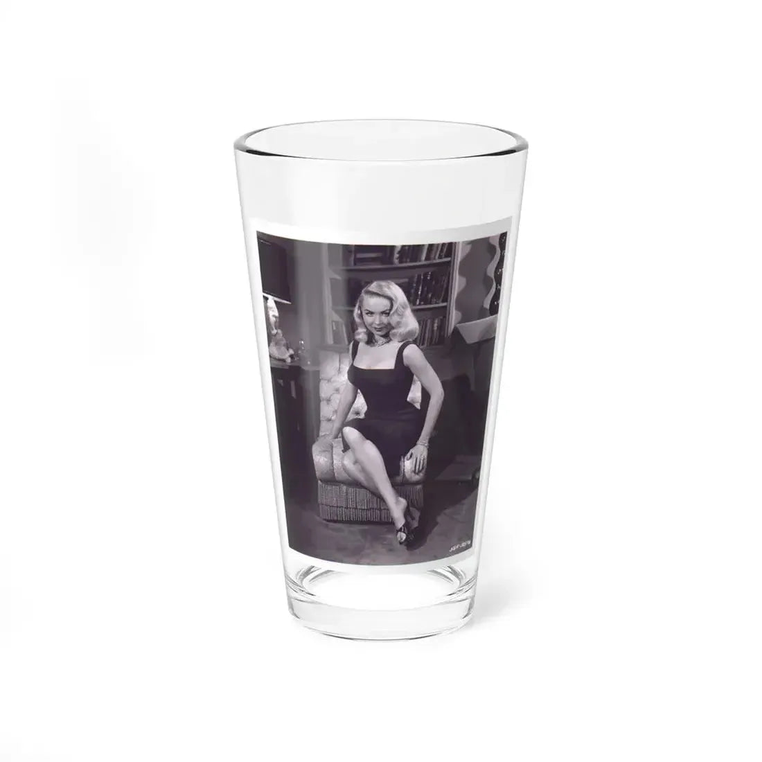 Joi Lansing #30 (Vintage Female Icon) Pint Glass 16oz 16oz - Go Mug Yourself