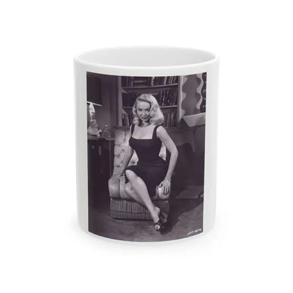 Joi Lansing #30 (Vintage Female Icon) White Coffee Mug 11oz - Go Mug Yourself