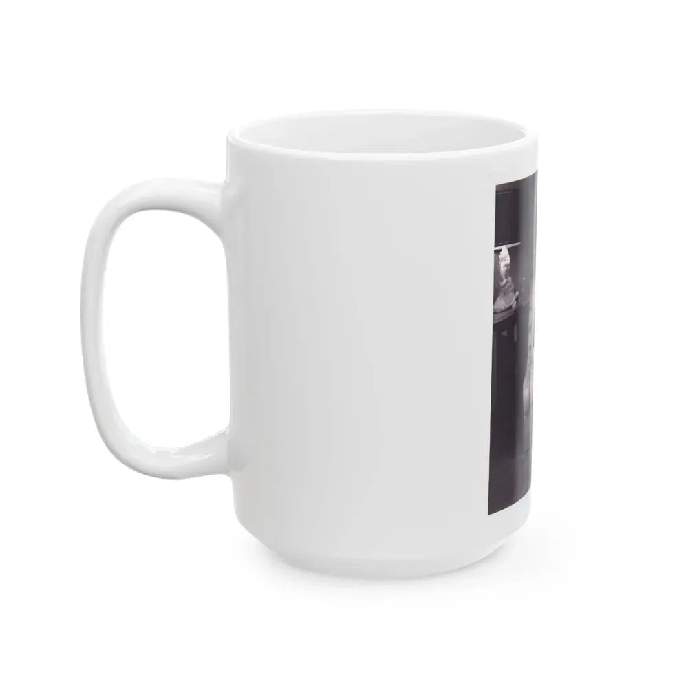 Joi Lansing #30 (Vintage Female Icon) White Coffee Mug - Go Mug Yourself