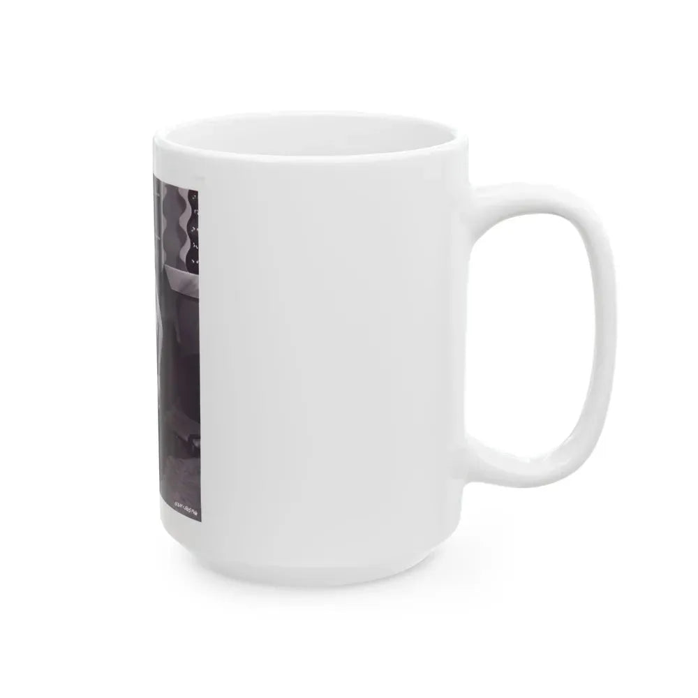 Joi Lansing #30 (Vintage Female Icon) White Coffee Mug - Go Mug Yourself