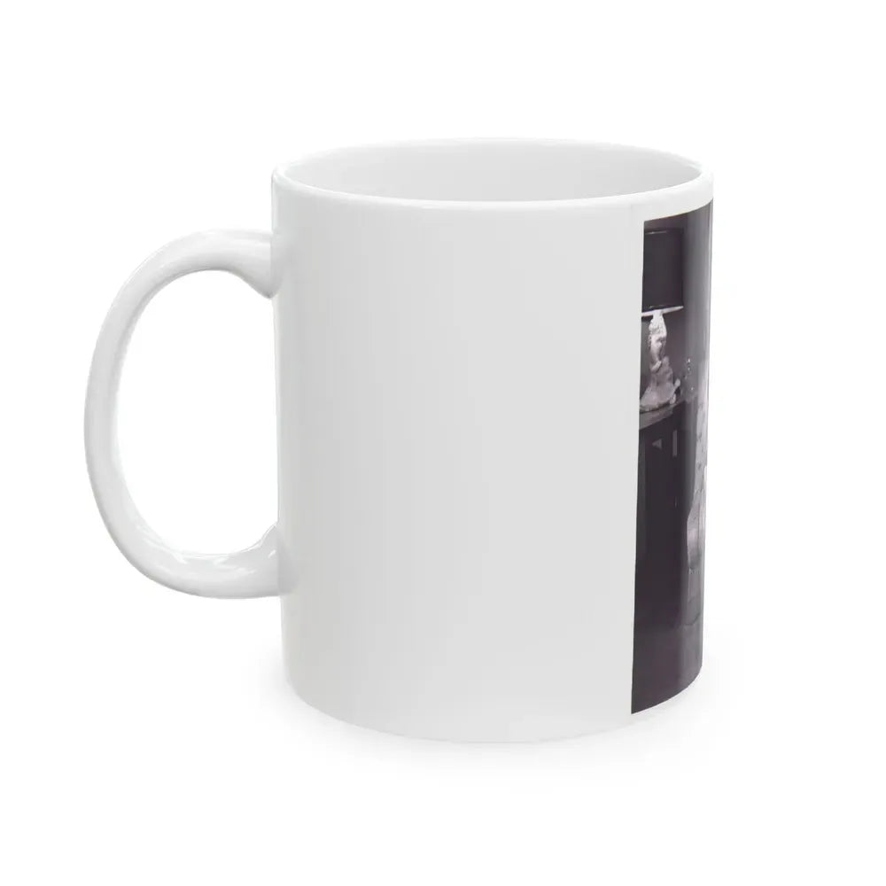 Joi Lansing #30 (Vintage Female Icon) White Coffee Mug - Go Mug Yourself