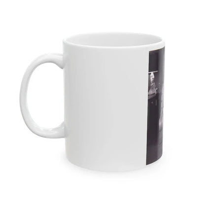 Joi Lansing #30 (Vintage Female Icon) White Coffee Mug - Go Mug Yourself