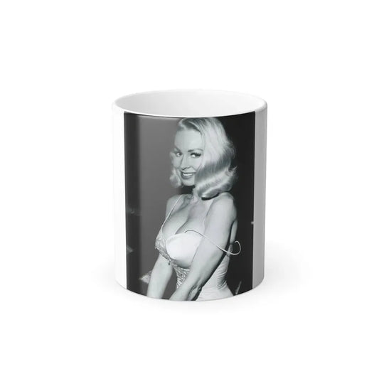 Joi Lansing #41 (Vintage Female Icon) Color Changing Coffee Mug 11oz - Go Mug Yourself
