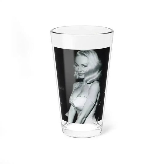 Joi Lansing #41 (Vintage Female Icon) Pint Glass 16oz 16oz - Go Mug Yourself