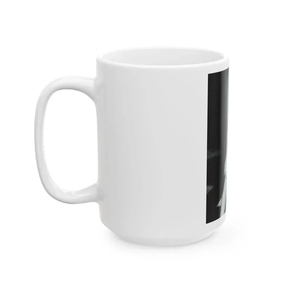 Joi Lansing #41 (Vintage Female Icon) White Coffee Mug - Go Mug Yourself