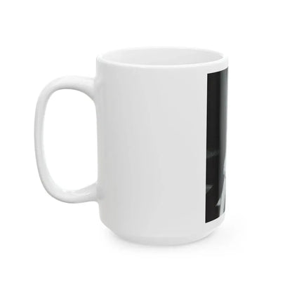 Joi Lansing #41 (Vintage Female Icon) White Coffee Mug - Go Mug Yourself