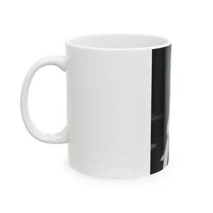 Joi Lansing #41 (Vintage Female Icon) White Coffee Mug - Go Mug Yourself
