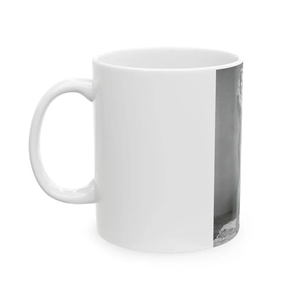Joi Lansing #49 (Vintage Female Icon) White Coffee Mug - Go Mug Yourself