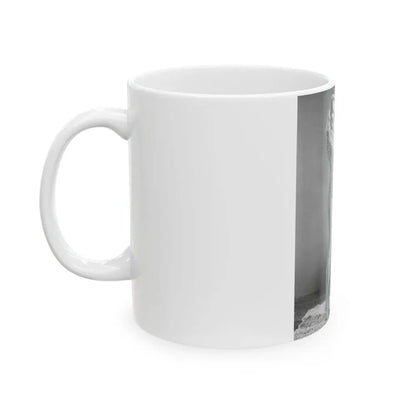 Joi Lansing #49 (Vintage Female Icon) White Coffee Mug - Go Mug Yourself