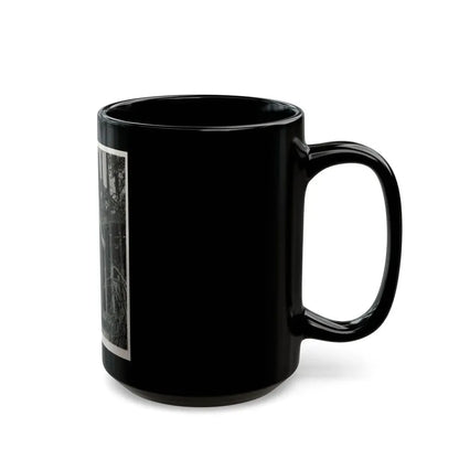 Joi Lansing #62 (Vintage Female Icon) Black Coffee Mug - Go Mug Yourself