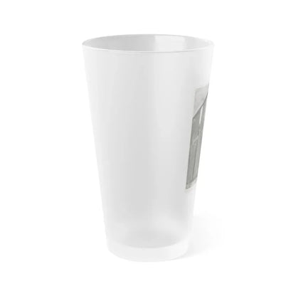 Joi Lansing #62 (Vintage Female Icon) Frosted Pint Glass 16oz - Go Mug Yourself