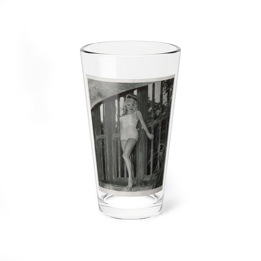 Joi Lansing #62 (Vintage Female Icon) Pint Glass 16oz-16oz-Go Mug Yourself