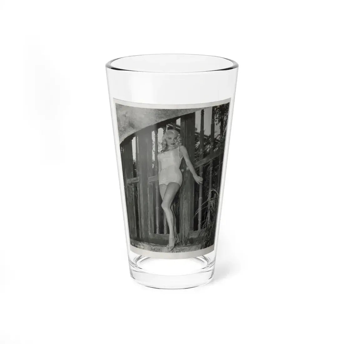 Joi Lansing #62 (Vintage Female Icon) Pint Glass 16oz 16oz - Go Mug Yourself