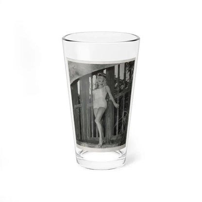 Joi Lansing #62 (Vintage Female Icon) Pint Glass 16oz 16oz - Go Mug Yourself