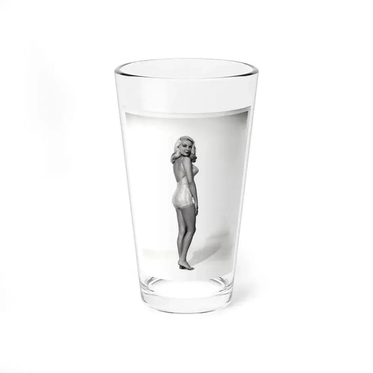 Joi Lansing #69 -8x10 Full Body 1-Piece Swimsuit Cheesecake Photo Circa 50's (Vintage Female Icon) Pint Glass 16oz 16oz - Go Mug Yourself