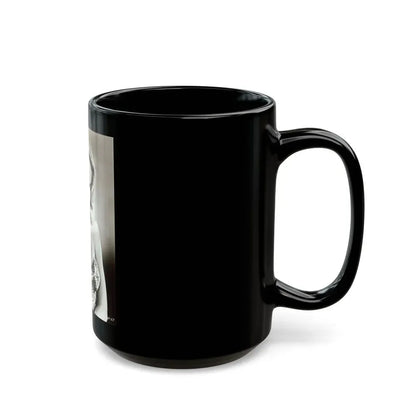 Joi Lansing #92 (Vintage Female Icon) Black Coffee Mug - Go Mug Yourself