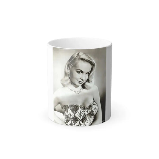 Joi Lansing #92 (Vintage Female Icon) Color Changing Coffee Mug 11oz - Go Mug Yourself