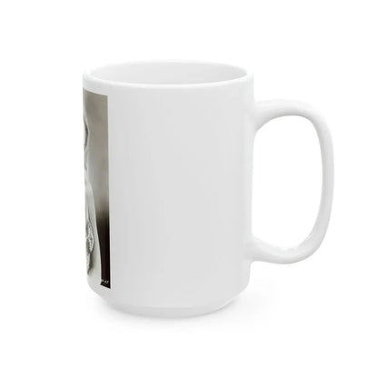 Joi Lansing #92 (Vintage Female Icon) White Coffee Mug - Go Mug Yourself