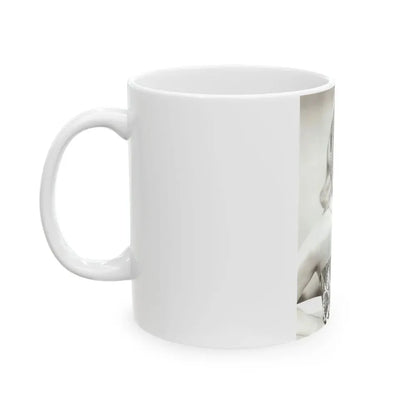 Joi Lansing #92 (Vintage Female Icon) White Coffee Mug - Go Mug Yourself