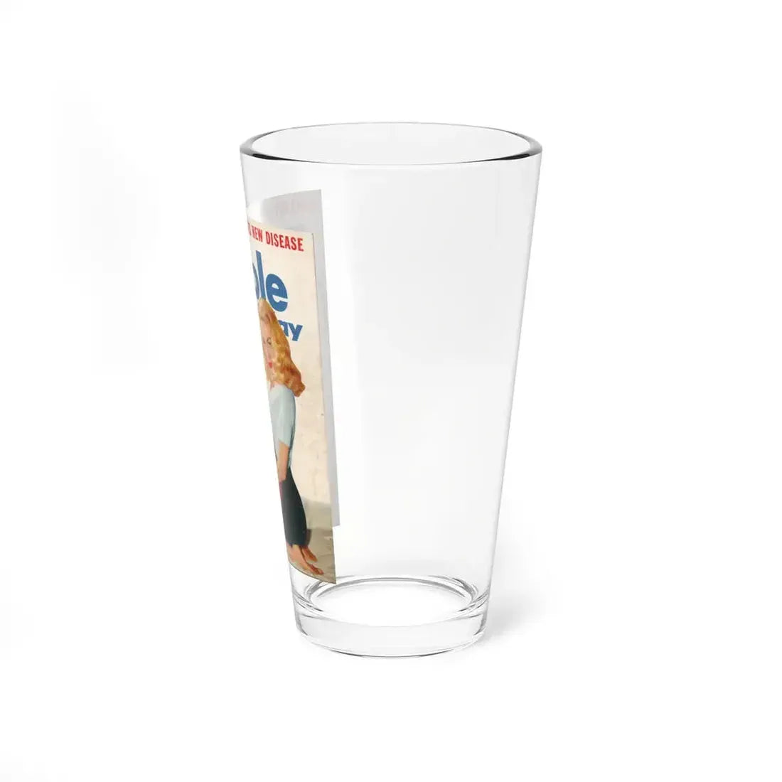 Joi Lansing #97 - Mag. Cover (Vintage Female Icon) Pint Glass 16oz - Go Mug Yourself