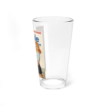 Joi Lansing #97 - Mag. Cover (Vintage Female Icon) Pint Glass 16oz - Go Mug Yourself