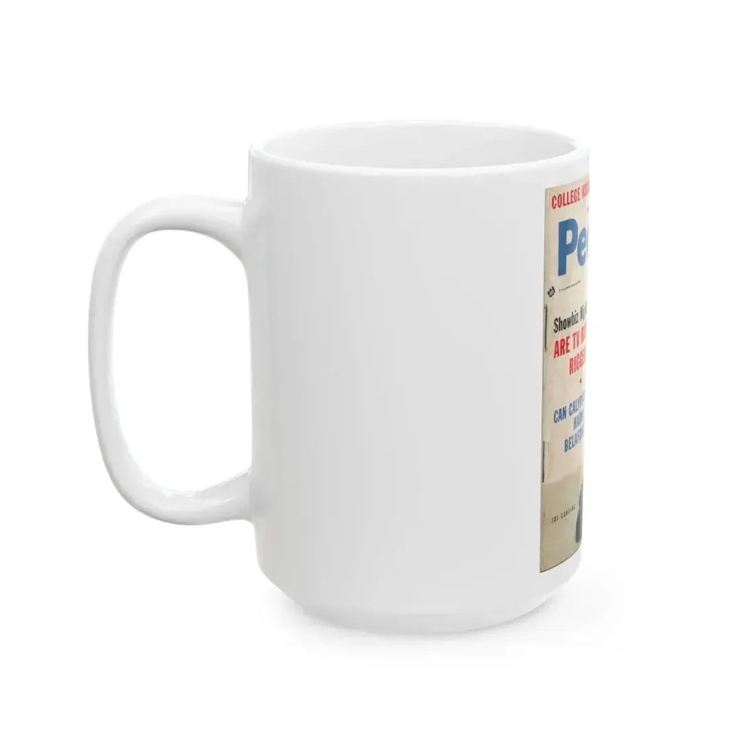 Joi Lansing #97 - Mag. Cover (Vintage Female Icon) White Coffee Mug - Go Mug Yourself