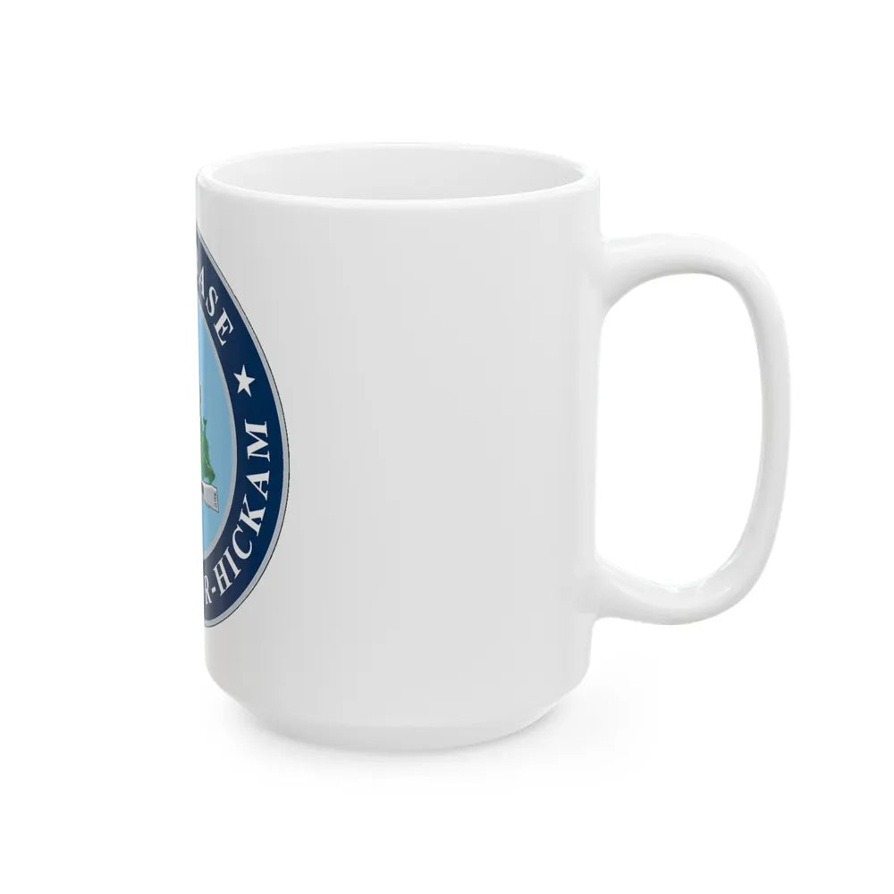 Joint Base Pearl Harbor Hickam (U.S. Navy) White Coffee Mug-Go Mug Yourself