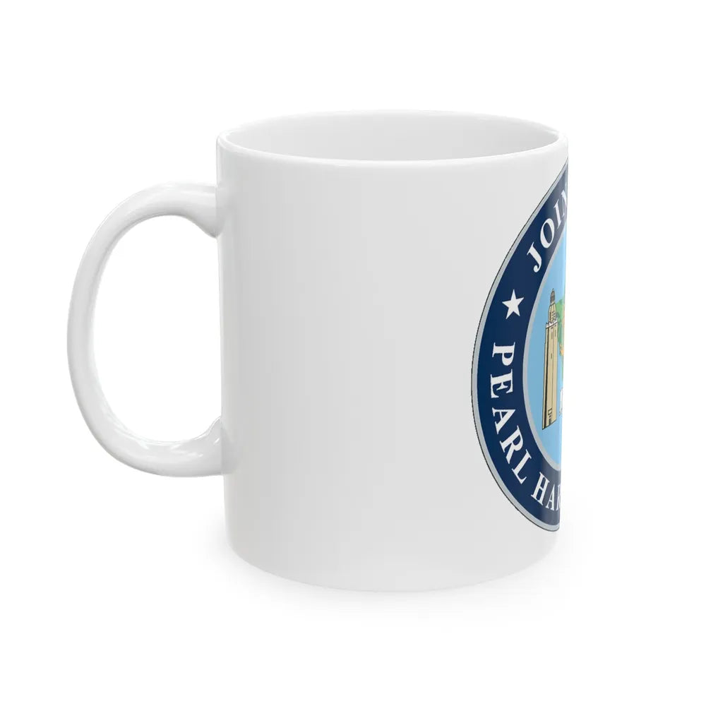 Joint Base Pearl Harbor Hickam (U.S. Navy) White Coffee Mug-Go Mug Yourself