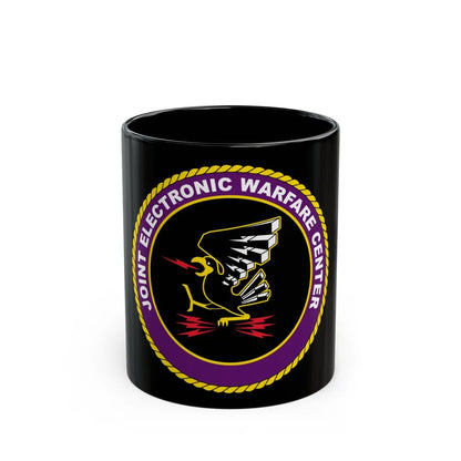 Joint Electronic Warfare Center JEWC (U.S. Air Force) Black Coffee Mug-11oz-Go Mug Yourself