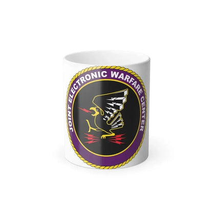Joint Electronic Warfare Center JEWC (U.S. Air Force) Color Changing Coffee Mug 11oz - Go Mug Yourself
