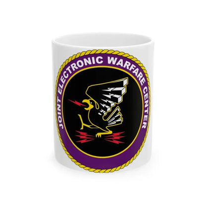 Joint Electronic Warfare Center JEWC (U.S. Air Force) White Coffee Mug 11oz - Go Mug Yourself