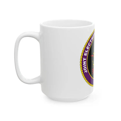 Joint Electronic Warfare Center JEWC (U.S. Air Force) White Coffee Mug - Go Mug Yourself
