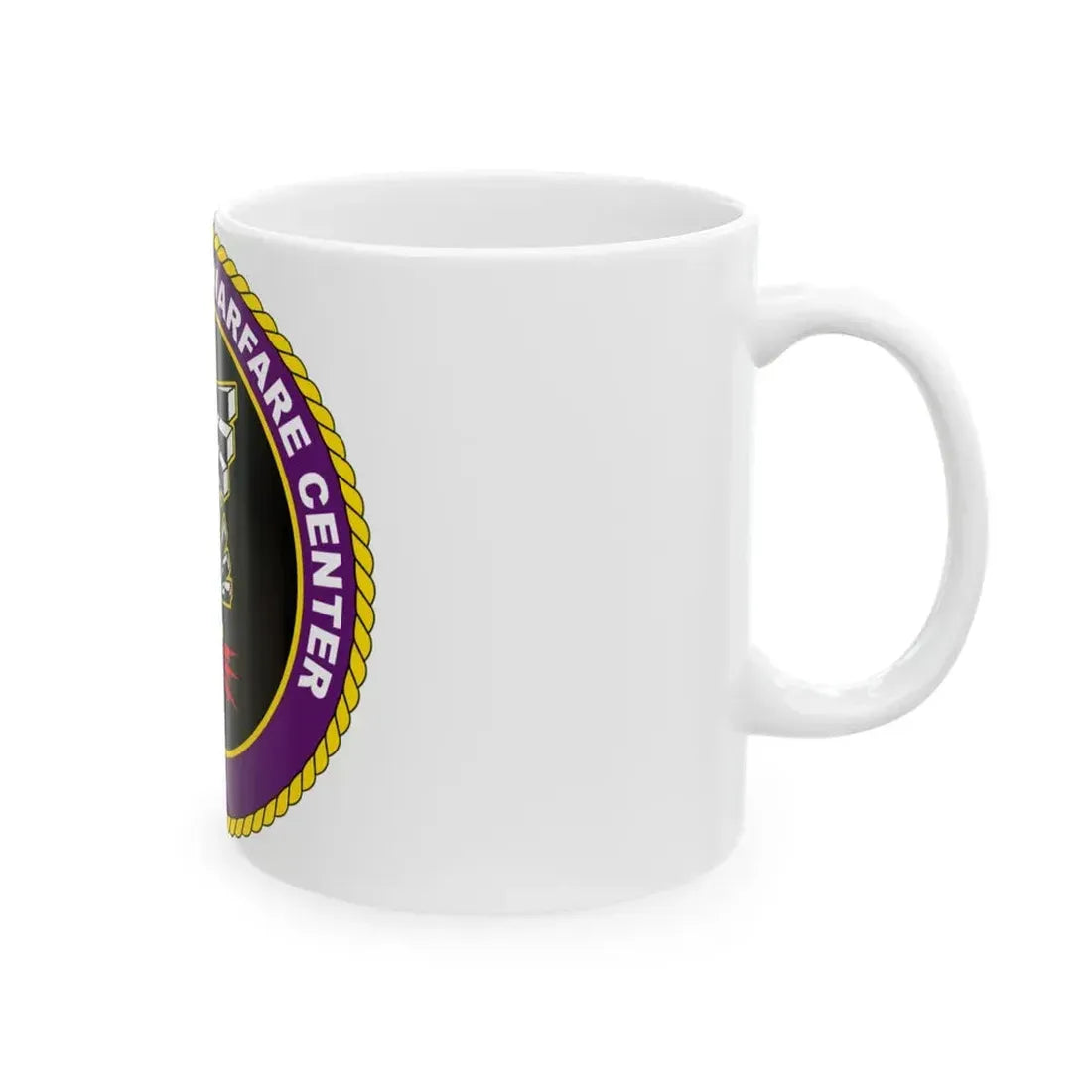 Joint Electronic Warfare Center JEWC (U.S. Air Force) White Coffee Mug - Go Mug Yourself