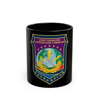 Joint Enabling Capabilities Command USTRANSCOM (U.S. Navy) Black Coffee Mug-11oz-Go Mug Yourself