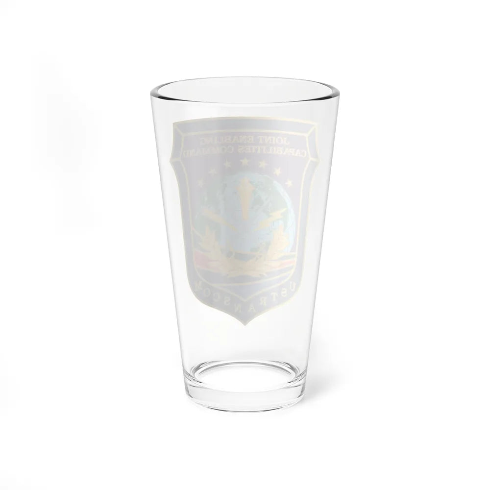 Joint Enabling Capabilities Command USTRANSCOM (U.S. Navy) Pint Glass 16oz-Go Mug Yourself